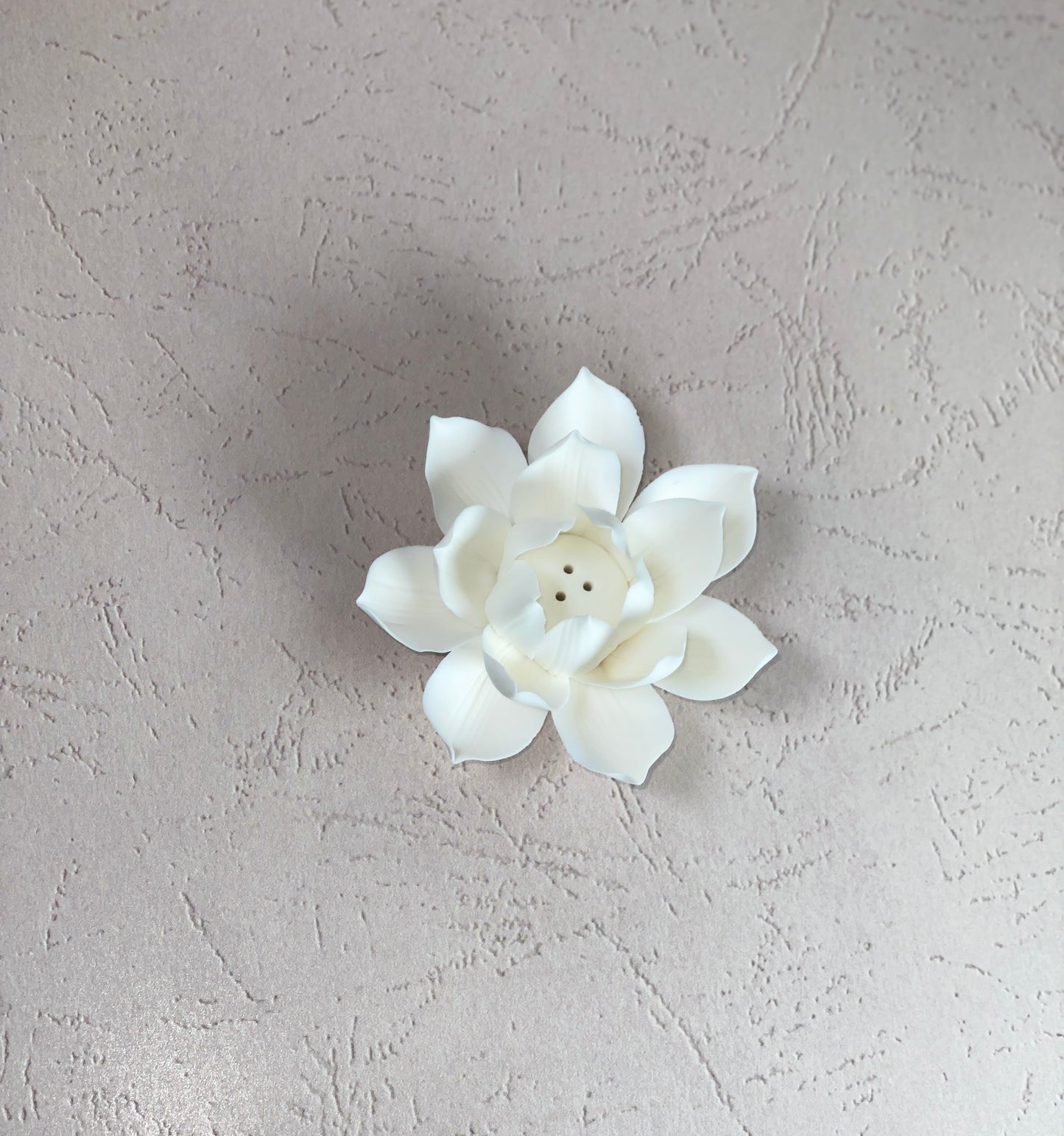 Ceramic Lotus Flower Incense Holder
